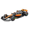  F1 McLaren MCL60 British 2023 | Oscar Piastri 81 with Showcase and Driver - Miniature Model Car Gift Alloy Pressure ABS Collectible Scale - 1:24